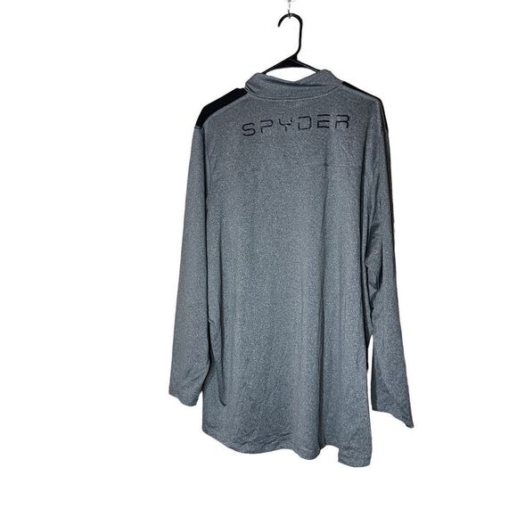 Spyder Active Men’s Performance ¼ Zip, Size XXL, Color Charcoal - Picture 10 of 10